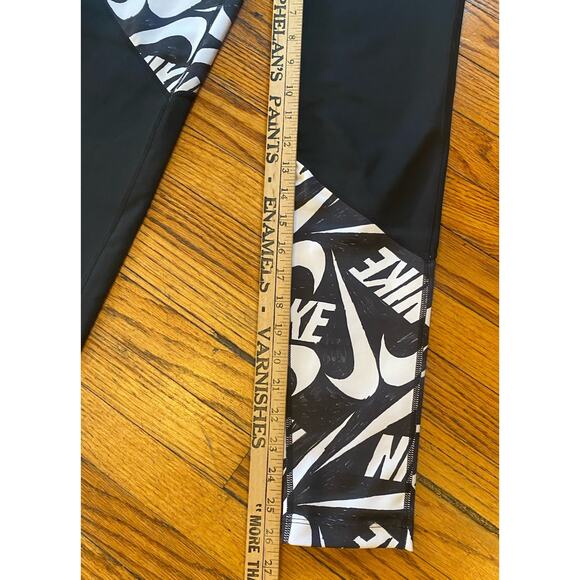 Nike Leggings Pants Girls XL 14/16 Black - Picture 6 of 6